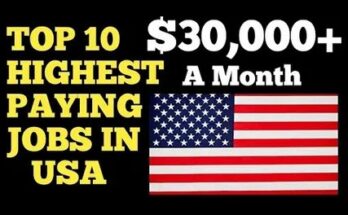 USA Top 10 High-Paying Jobs